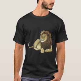 Leo the Lion zodiac astrology star sign jarig T-shirt