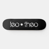 leo ・ theo | persoonlijk skateboard (Horizontaal)
