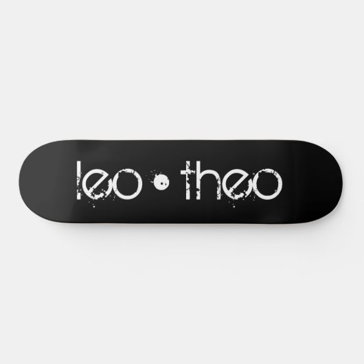 leo ・ theo | persoonlijk skateboard (Horizontaal)