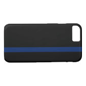 LEO Thin Blue Line Case-Mate iPhone Case (Achterkant (Horizontaal))