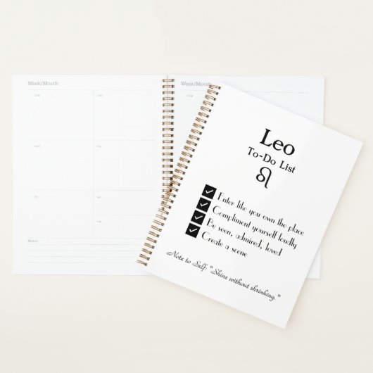 Leo – To-do lijst Planner (Display)