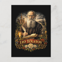 Leo Tolstoj Briefkaart