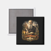 Leo Tolstoj Magneet (Voorkant / Achterkant)