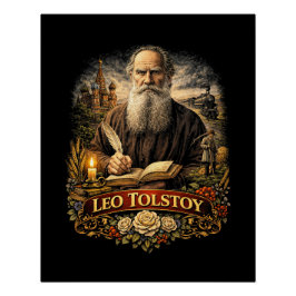 Leo Tolstoj Perfect Poster