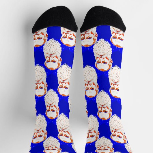 Leo Tolstoj Portret - Grafische illustratie Sokken (Top)