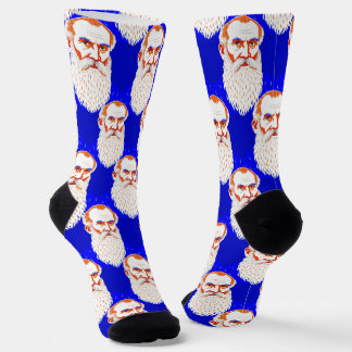 Leo Tolstoj Portret - Grafische illustratie Sokken