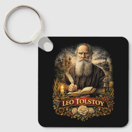 Leo Tolstoj Sleutelhanger