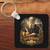 Leo Tolstoj Sleutelhanger (Voorkant)