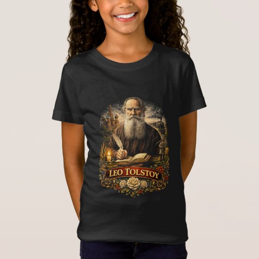 Leo Tolstoj T-shirt (Voorkant)