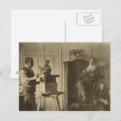 Leo Tolstoy en de beeldhouwer Paolo Briefkaart (Voorkant / Achterkant)