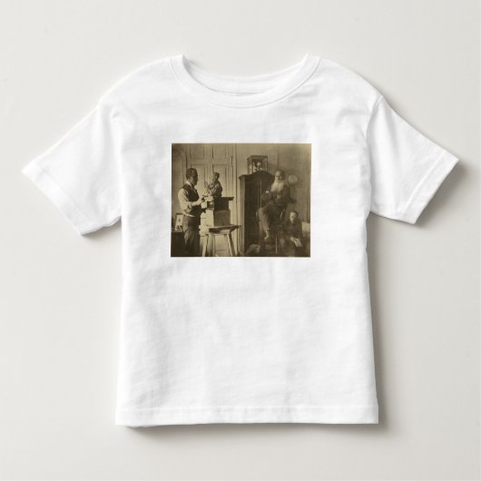 Leo Tolstoy en de beeldhouwer Paolo Kinder Shirts (Voorkant)