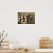 Leo Tolstoy en de beeldhouwer Paolo Poster (Keuken)