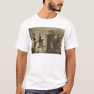 Leo Tolstoy en de beeldhouwer Paolo T-shirt
