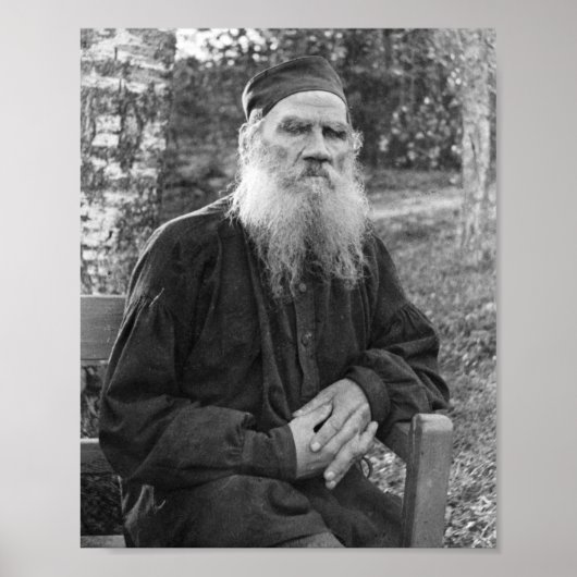Leo Tolstoy Poster (Voorkant)