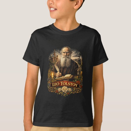 Leo Tolstoy T-shirt (Voorkant)
