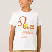 Leo Traits Kinder T-Shirt (Voorkant)