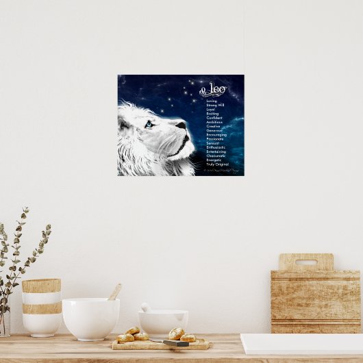 Leo Traits Poster (Keuken)