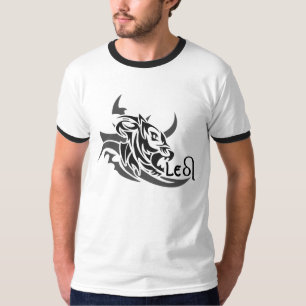 Leo Tribal Lion Tattoo T-shirt op maat.