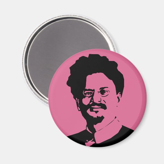 Leo Trotsky Magneet (Voorkant / Achterkant)