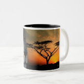 Leo Tweekleurige Koffiemok (Voorkant rechts)