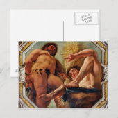 Leo, uit de Tekenen van de Zodiac Briefkaart (Voorkant / Achterkant)