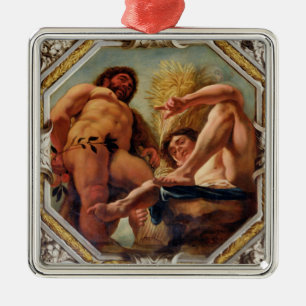 Leo, uit de Tekenen van de Zodiac Metalen Ornament