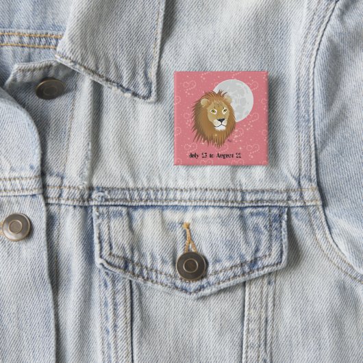 Leo van 23 tot 22 augustus Button (In situ)