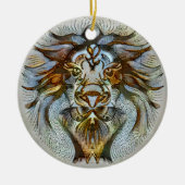 Leo Venice Keramisch Ornament (Voorkant)