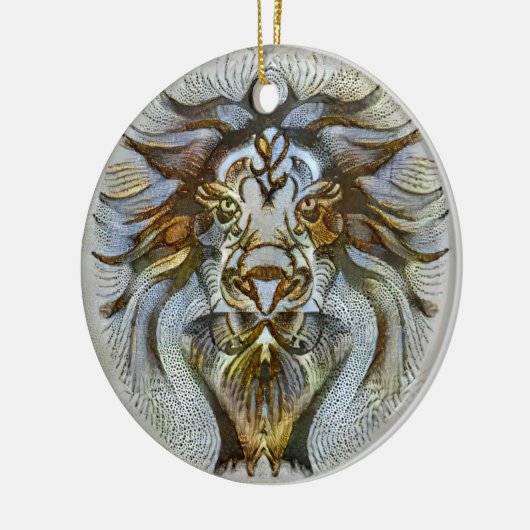 Leo Venice Keramisch Ornament (Links)