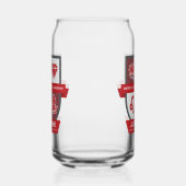 Leo Verjaardag Crest™ voor 23-31 juli Blikvorm Glas (Rechts)