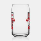 Leo Verjaardag Crest™ voor 23-31 juli Blikvorm Glas (Links)