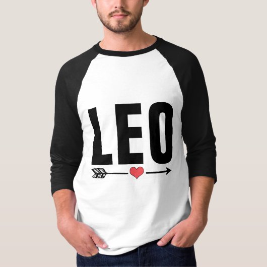 LEO Verjaardag T-Shirts (Voorkant)