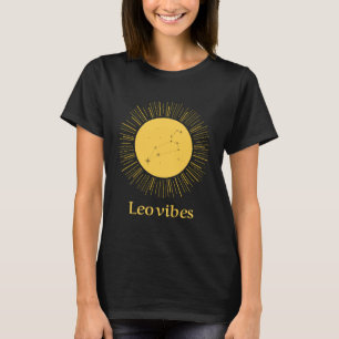 Leo Vibes Funny Astrology T-shirt