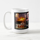 Leo Virgo Cusp, Grote Astrologische Mok van 15 Oz (Links)