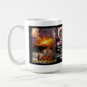 Leo Virgo Cusp, Grote Astrologische Mok van 15 Oz (Links)
