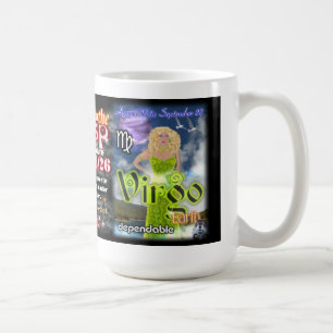 Leo Virgo Cusp, Grote Astrologische Mok van 15 Oz