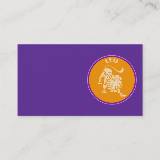 Leo Visitekaartje (Voorkant)