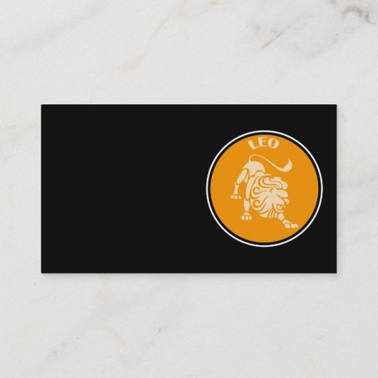 Leo Visitekaartje (Achterkant)