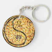 Leo & Vuur Konijn Sleutelhanger (Achterkant)