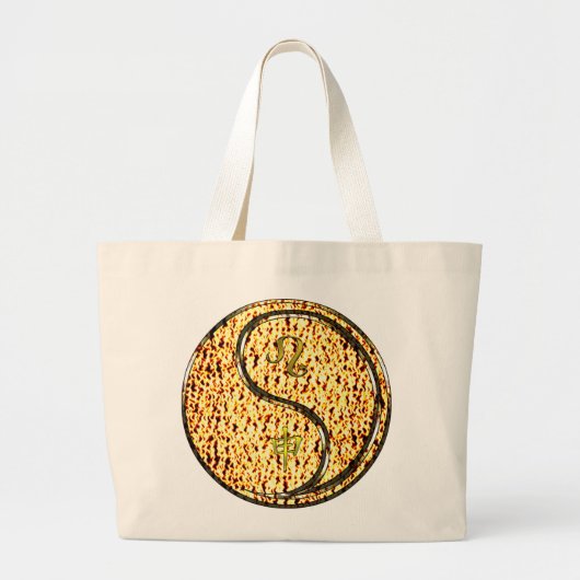 Leo & Vuuraap Grote Tote Bag (Voorkant)