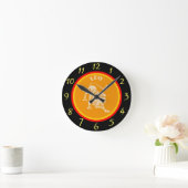 Leo Wall Clock Ronde Klok (Huis)