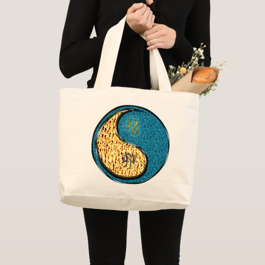 Leo & Water Konijn Grote Tote Bag (Voorkant (product))