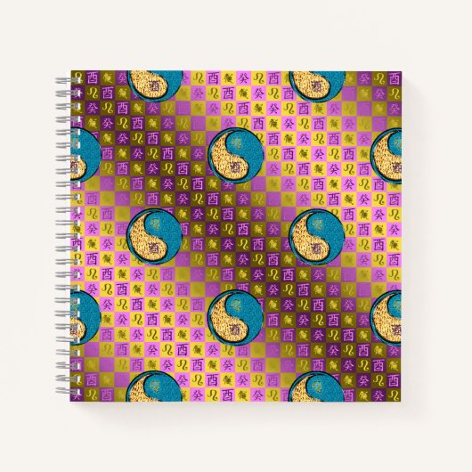 Leo & Water Rooster Notitieboek (Voorkant)