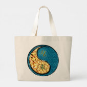 Leo & watergeit grote tote bag (Achterkant)