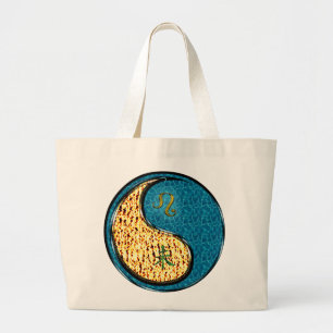 Leo & watergeit grote tote bag
