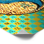 Leo & Waterhond Poster (Hoek)