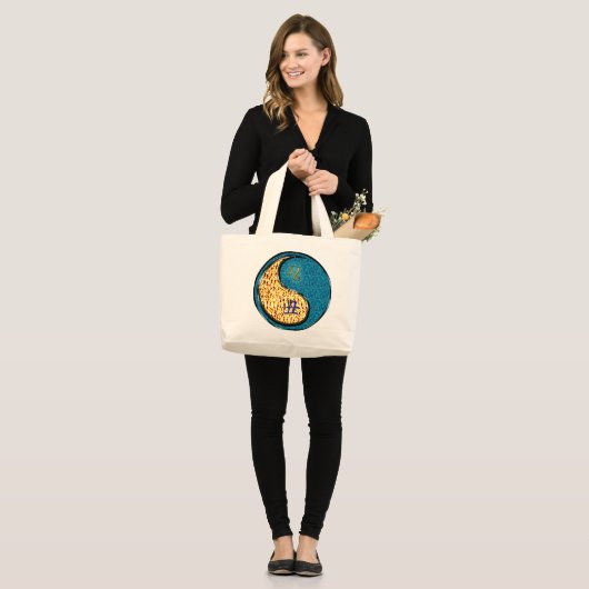 Leo & Wateros Grote Tote Bag (Voorkant (model))