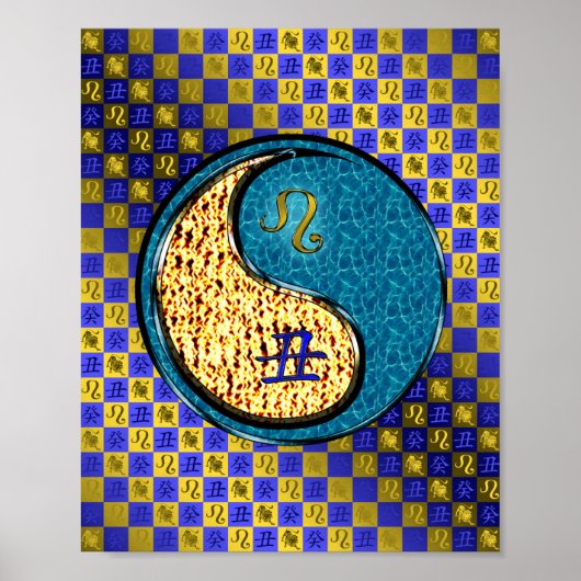 Leo & Wateros Poster (Voorkant)