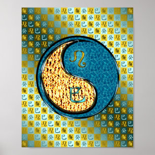 Leo & Waterslang Poster