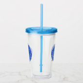 Leo Waterverf Night Sky Constellation Zodiac Acryl Drinkbeker (Rechts)